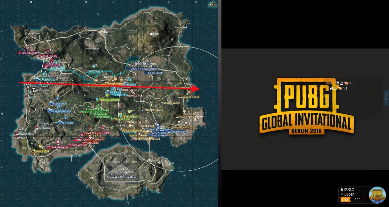 18 Pgi柏林全球邀请赛tpp首日g Balck独领群雄 Pubg8x八倍镜 亚洲权威吃鸡站